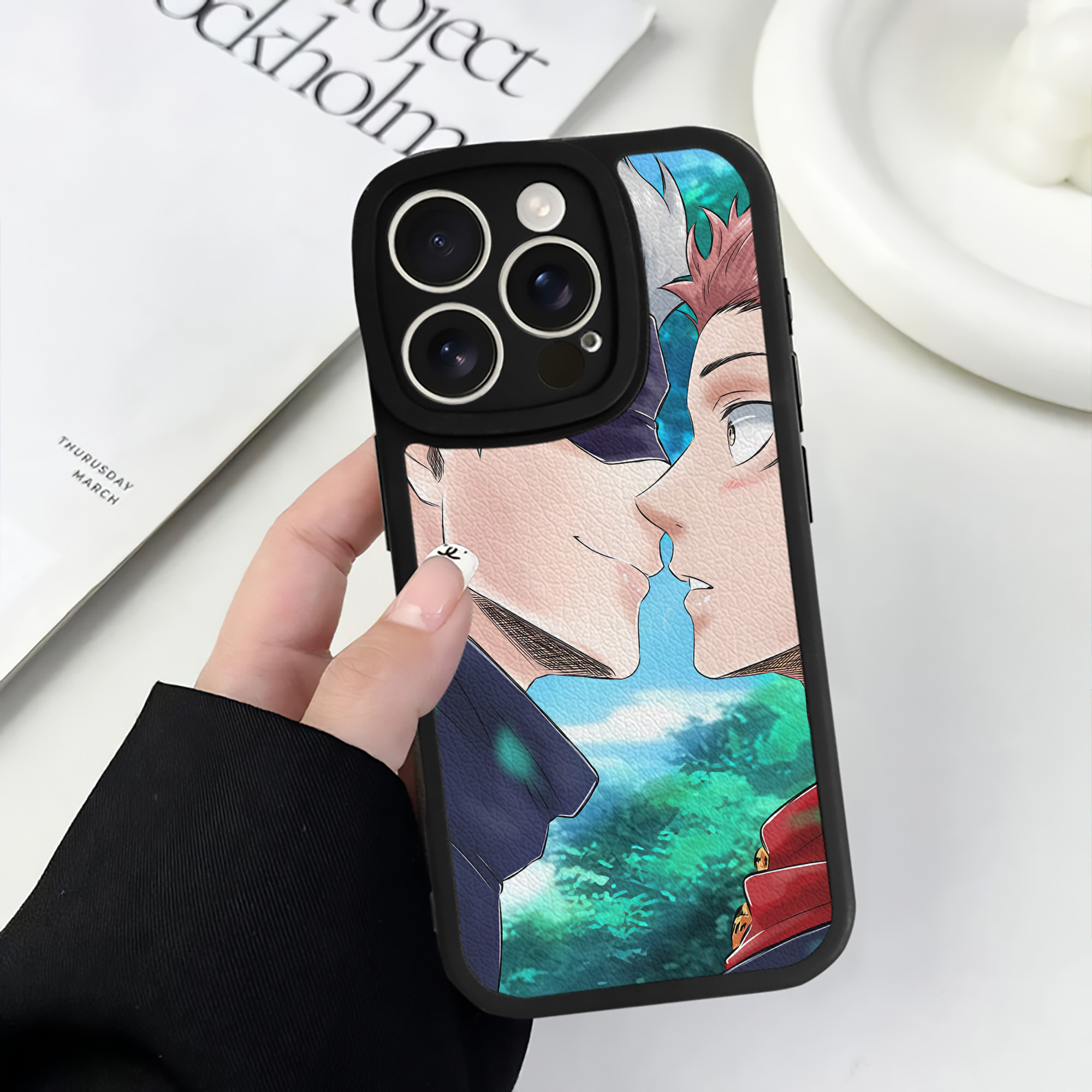 （画像用） SPY×FAMILY间谍家家酒 【iPhone 16シリーズ対応】シリコンスマホケース（レザー調） 材質：シリコン